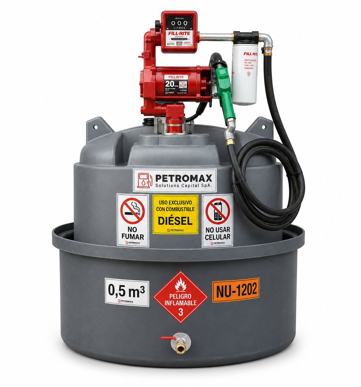 Flowtank 500 + Fill-Rite 220 V